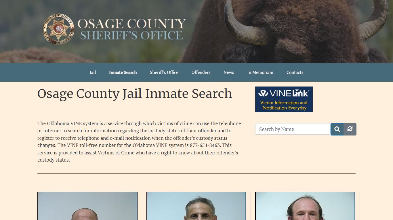 Inmate Search - Osage County Jail